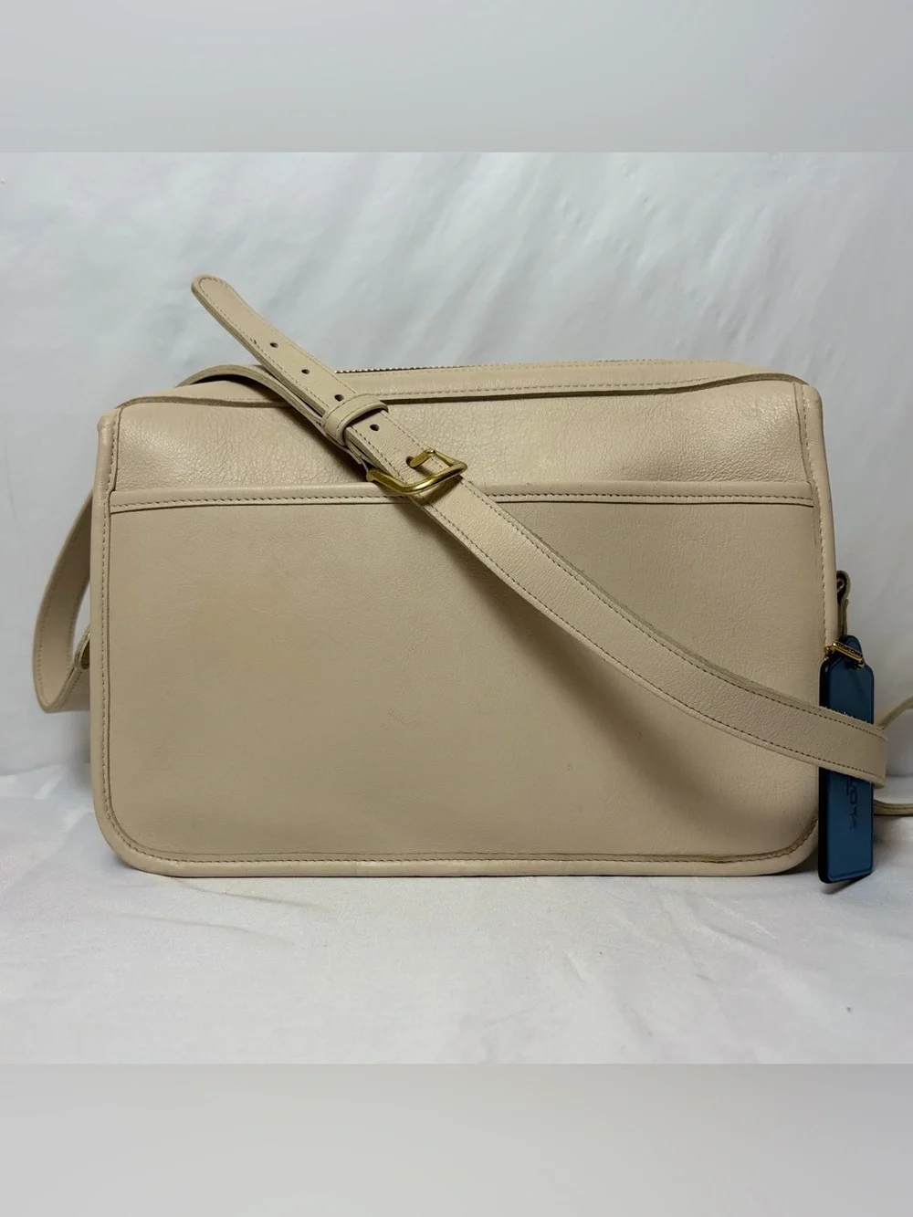 Vintage Coach Carson Crossbody Bag 9939 USA Made - Bone | Exceptional Condition